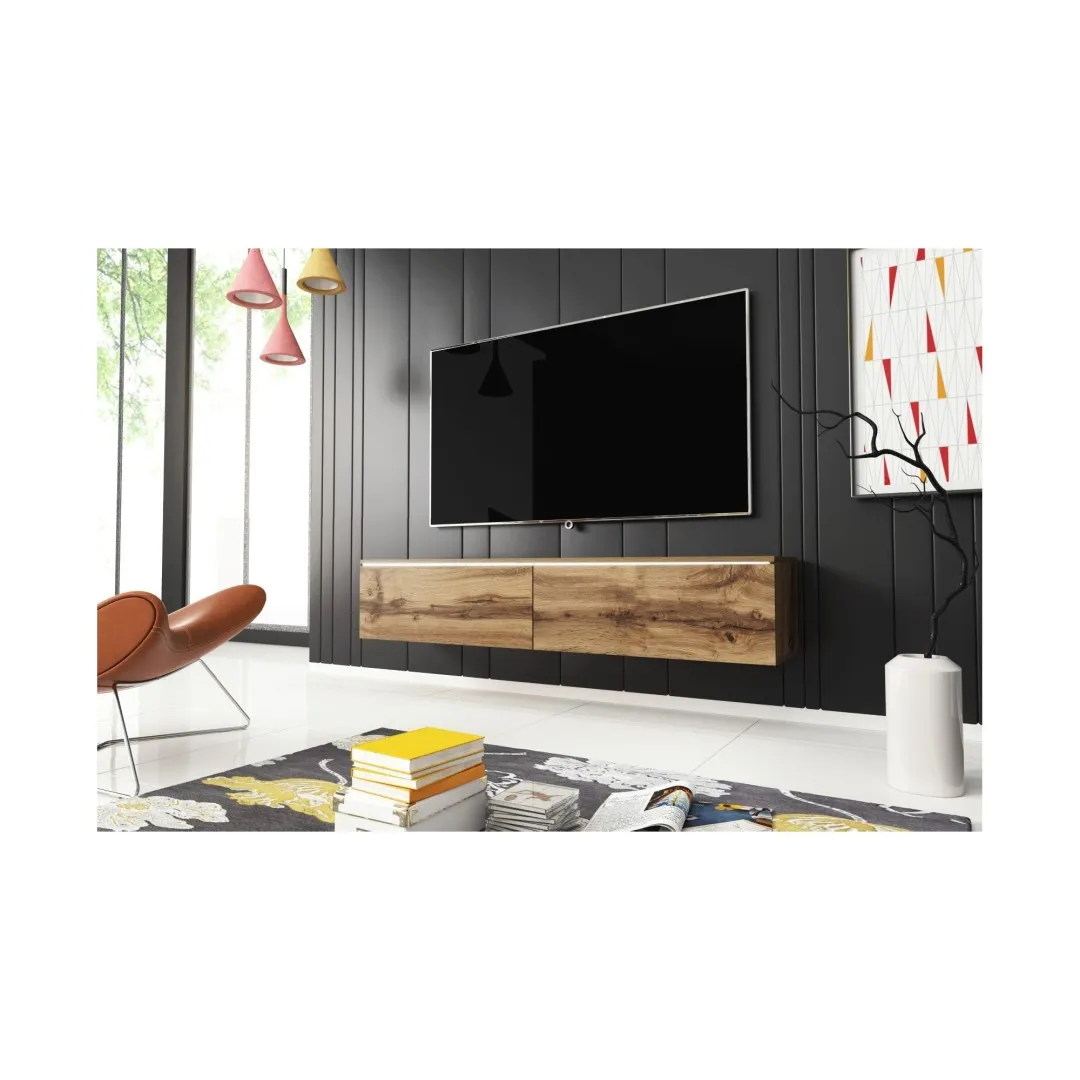 DONNA TV-Ständer 140 cm Wotan-Eiche