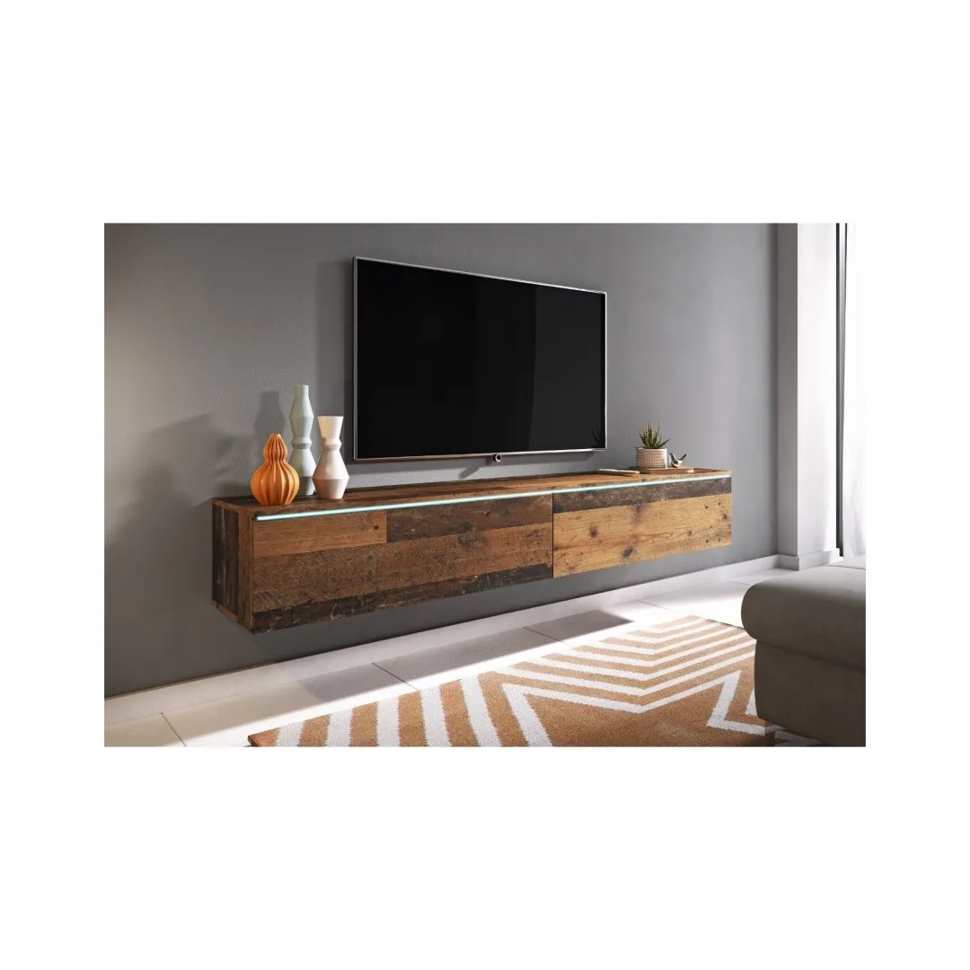 DIDI TV-Ständer 180 cm, Altholz