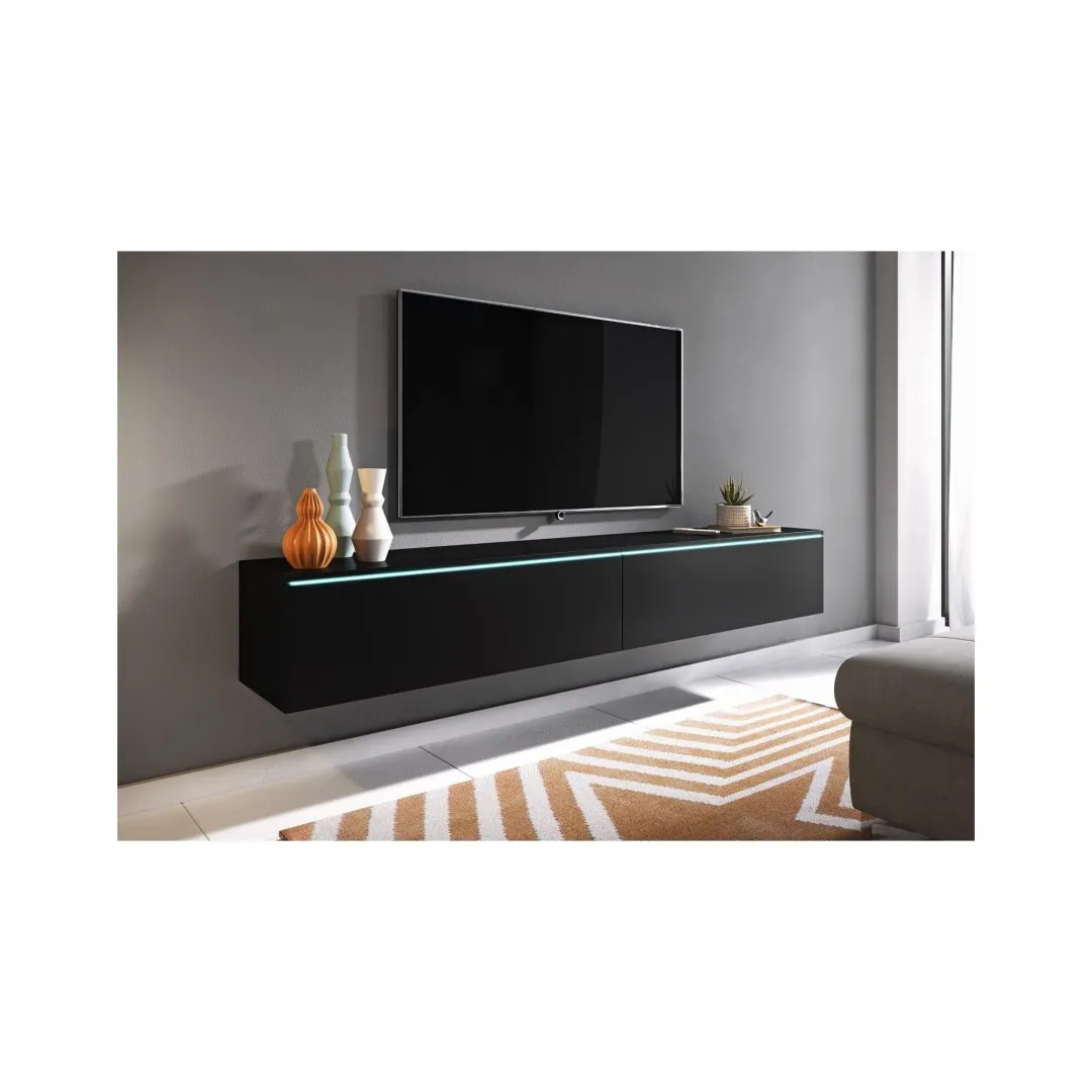 DIDI TV-Ständer 180 cm schwarz-graphit