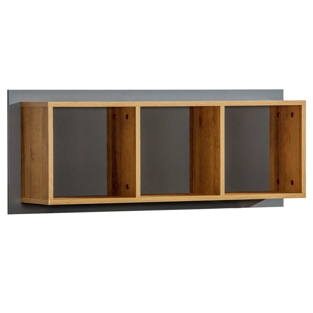 Hängendes Regal VISO Eiche Riviera / Anthrazit