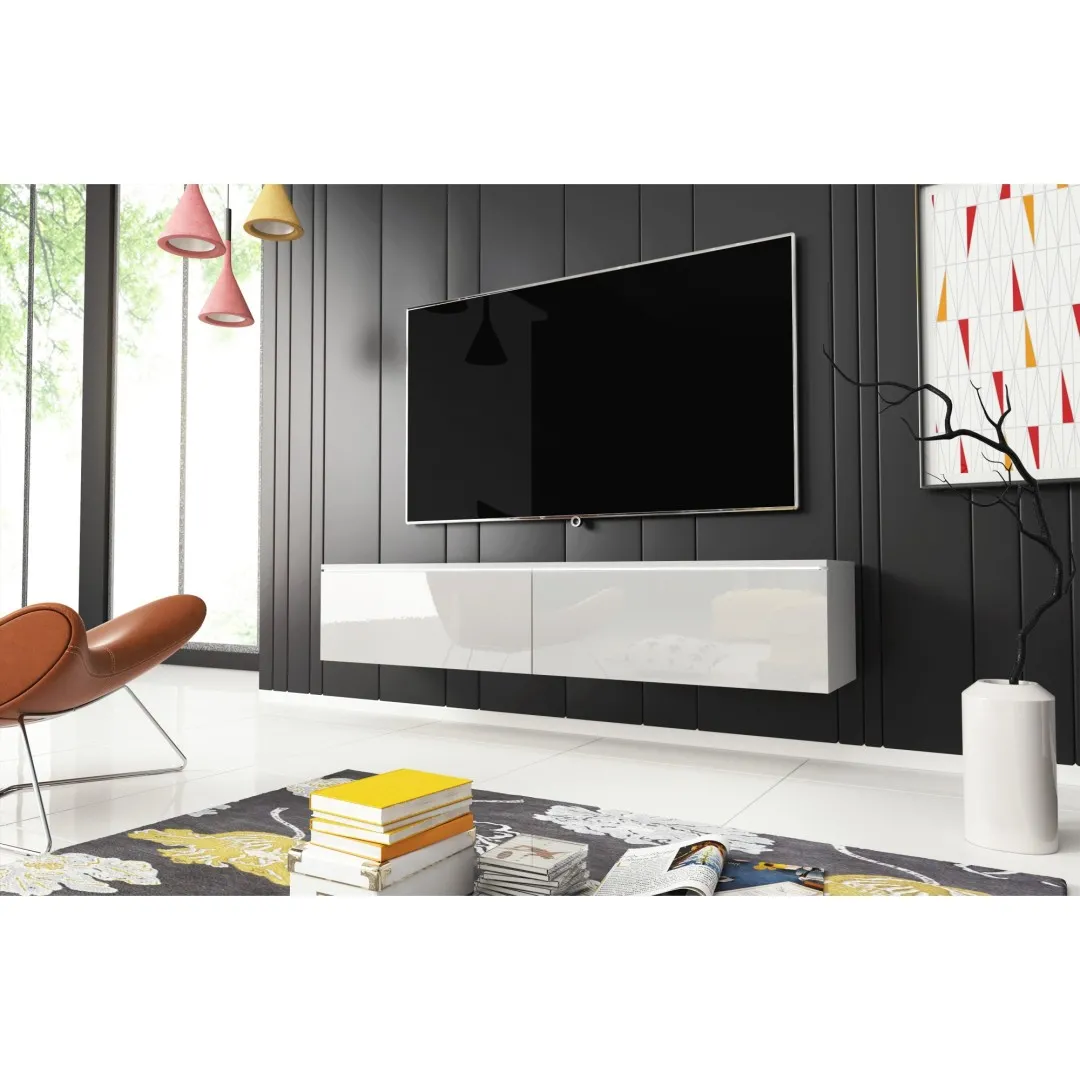 TV-Schrank „DIDI“, 140 cm, weiß